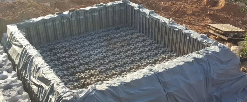 Como construir muro de arrimo com bloco de concreto?