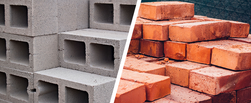 Blocos de Concreto e Blocos Cerâmicos: saiba as diferenças!